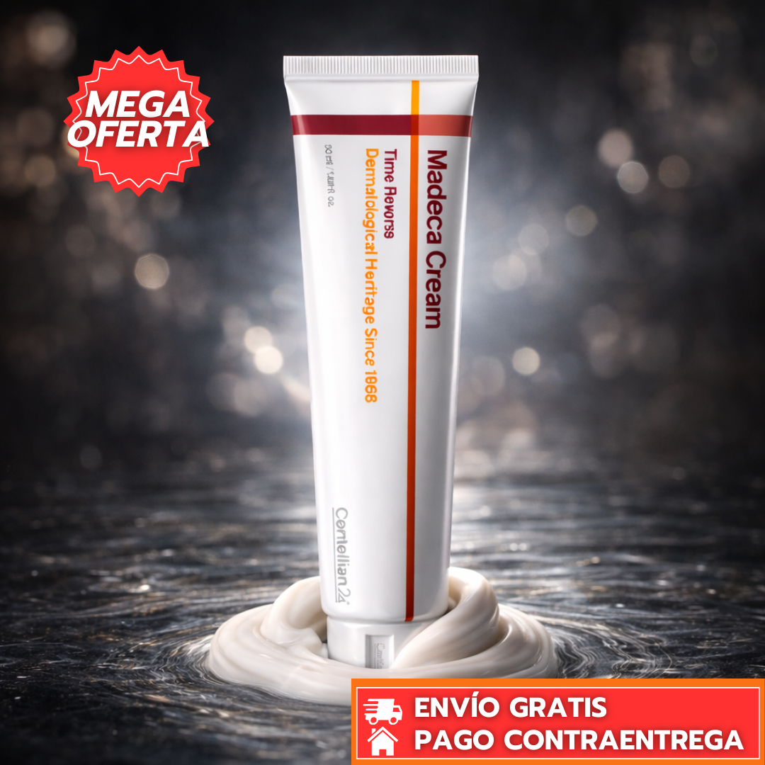 Centella Madeca Cream™: Hidratación y Rejuvenecimiento Facial con Centella Asiática.