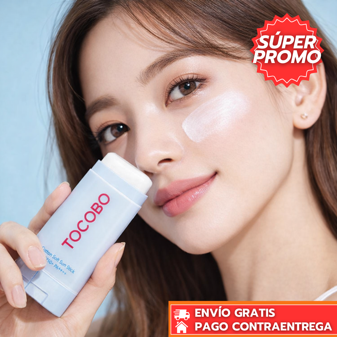 Tocobo Sun™: Barra Solar Facial Vegana de Alta Protección UV con Acabado Invisible y Efecto Mate.