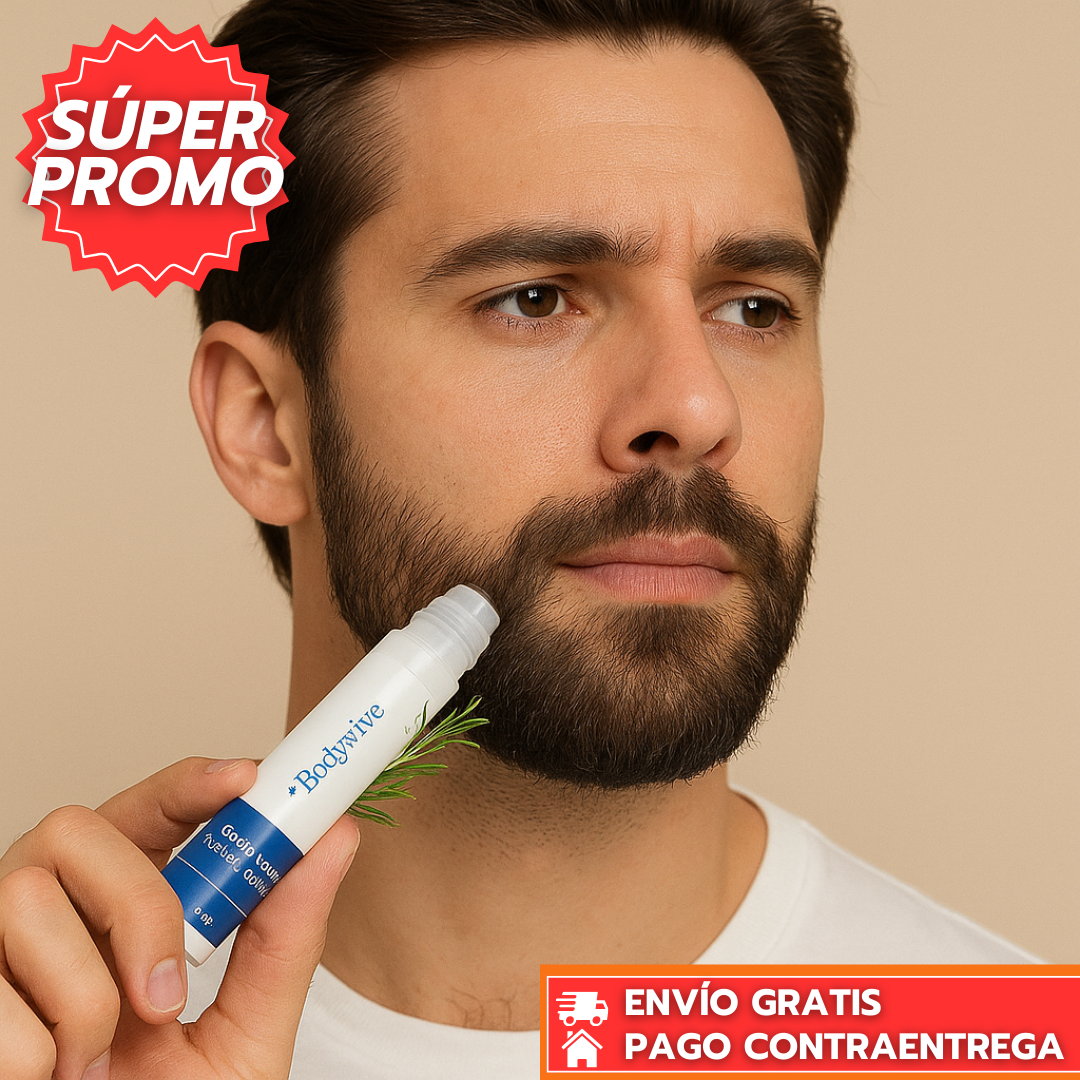 Oferta Especial 2x1 HairWise™: Sérum Capilar Masculino para Crecimiento y Fortalecimiento del Cabello 10ml