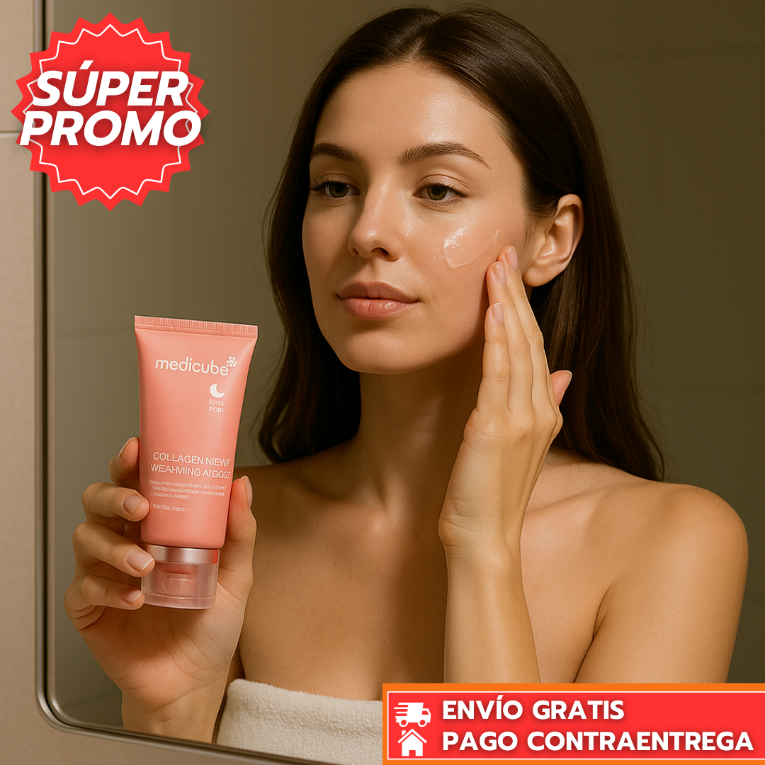 RevitaFirm™: Máscara Nocturna con Colágeno que Hidrata y Reafirma la Piel Mientras Duermes