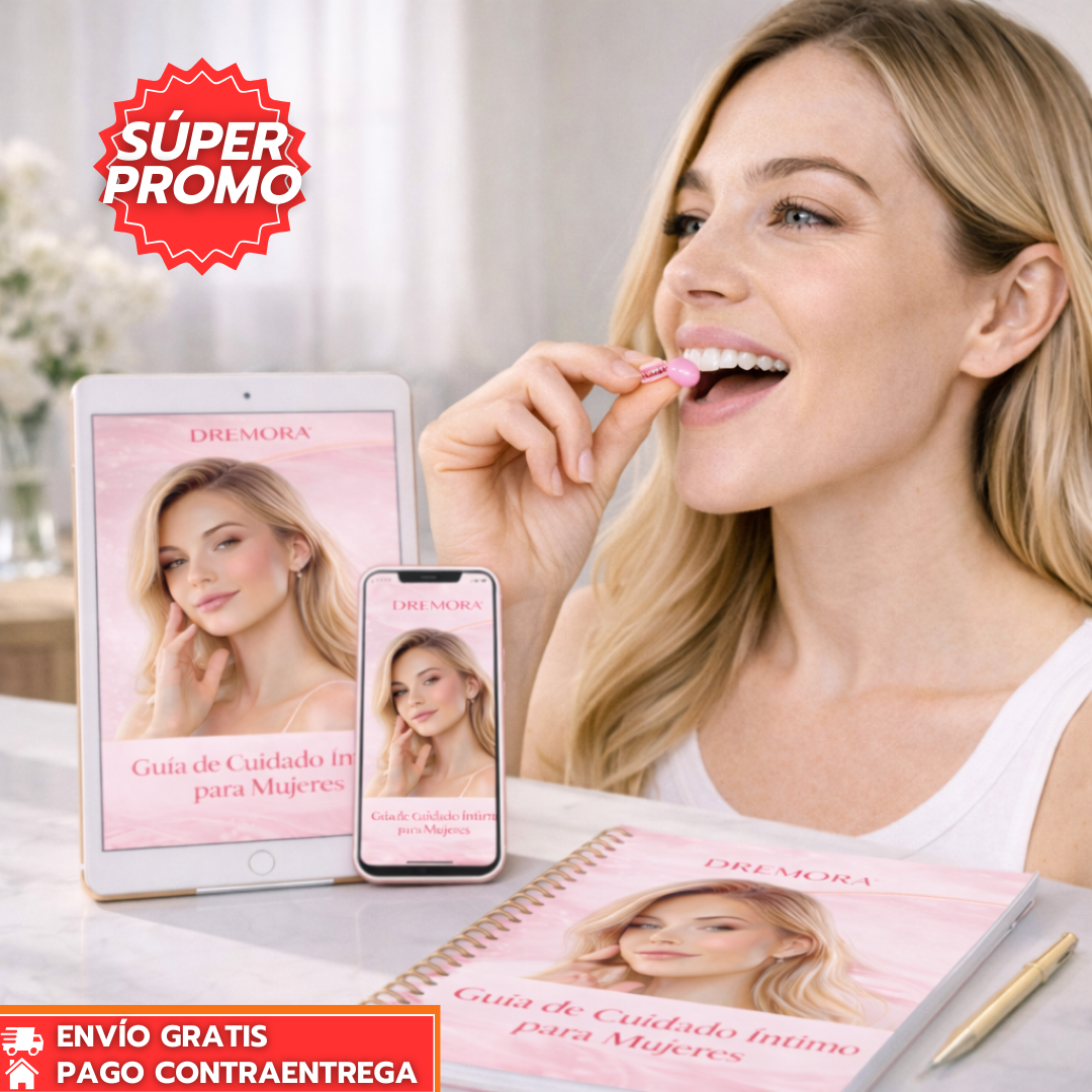Uro Probiotics™: Probiótico Femenino que Equilibra pH Íntimo y Fortalece Flora Vaginal + EBOOK GRATIS Guía de Cuidados Íntimos