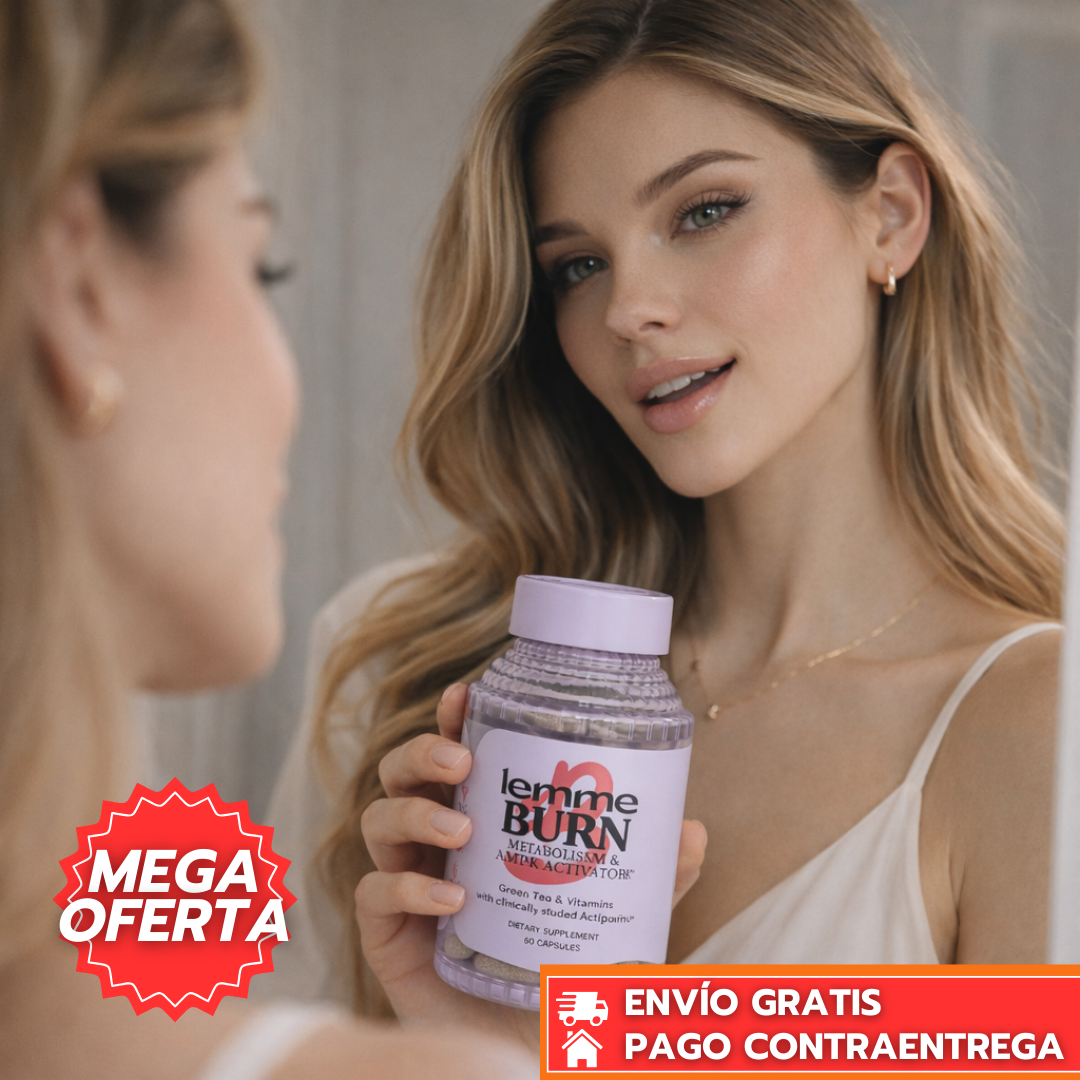 LemmeBurn Fit™: Cápsulas Naturales que Ayudan a Mujeres a Sentirse Ligeras y Llenas de Energía.