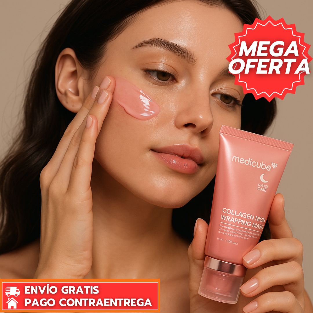 RevitaFirm™: Máscara Nocturna con Colágeno que Hidrata y Reafirma la Piel Mientras Duermes