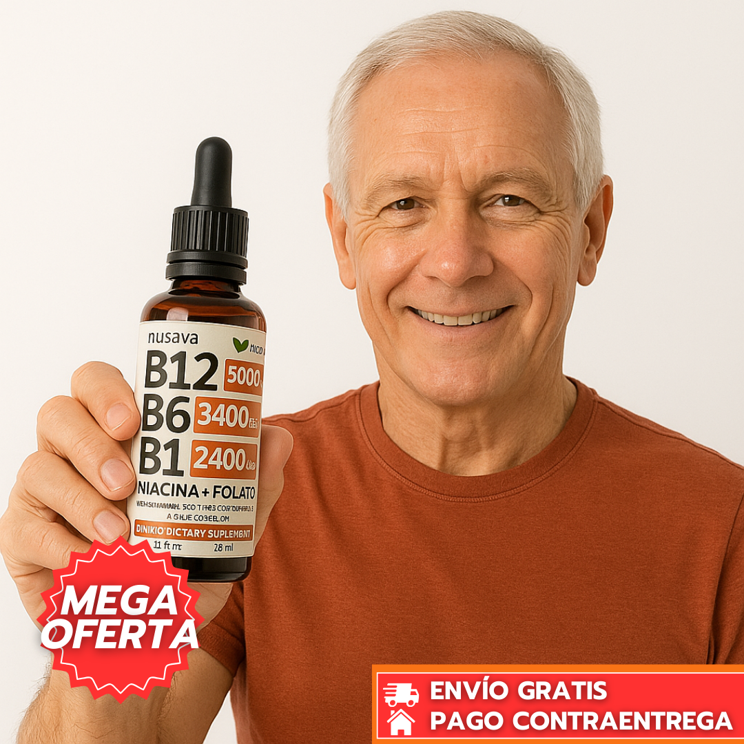 Vytal B™: Suplemento Líquido de Complejo B de Alta Potencia para Energía, Enfoque y Rendimiento