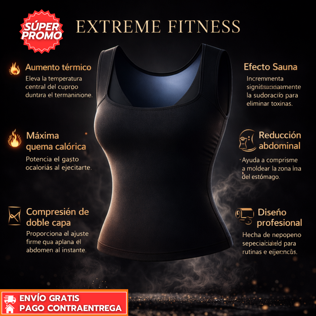 ThermoFit™: Faja sauna de neopreno aumenta la sudoración y moldea el abdomen + EBOOK GRATIS! para reducir grasa corporal.