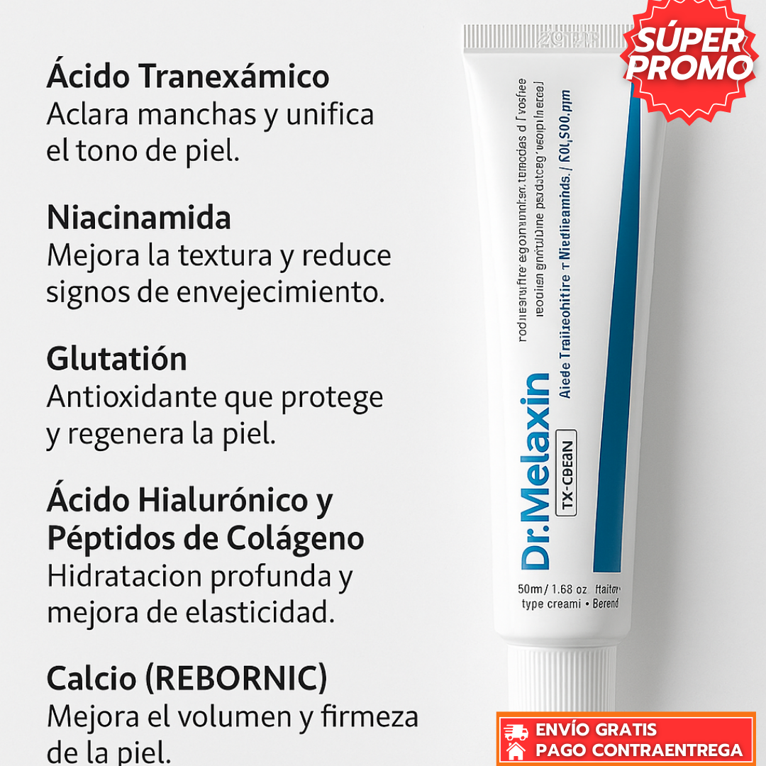 Dr.Melaxin™: Crema Rejuvenecedora Antimanchas 30ml