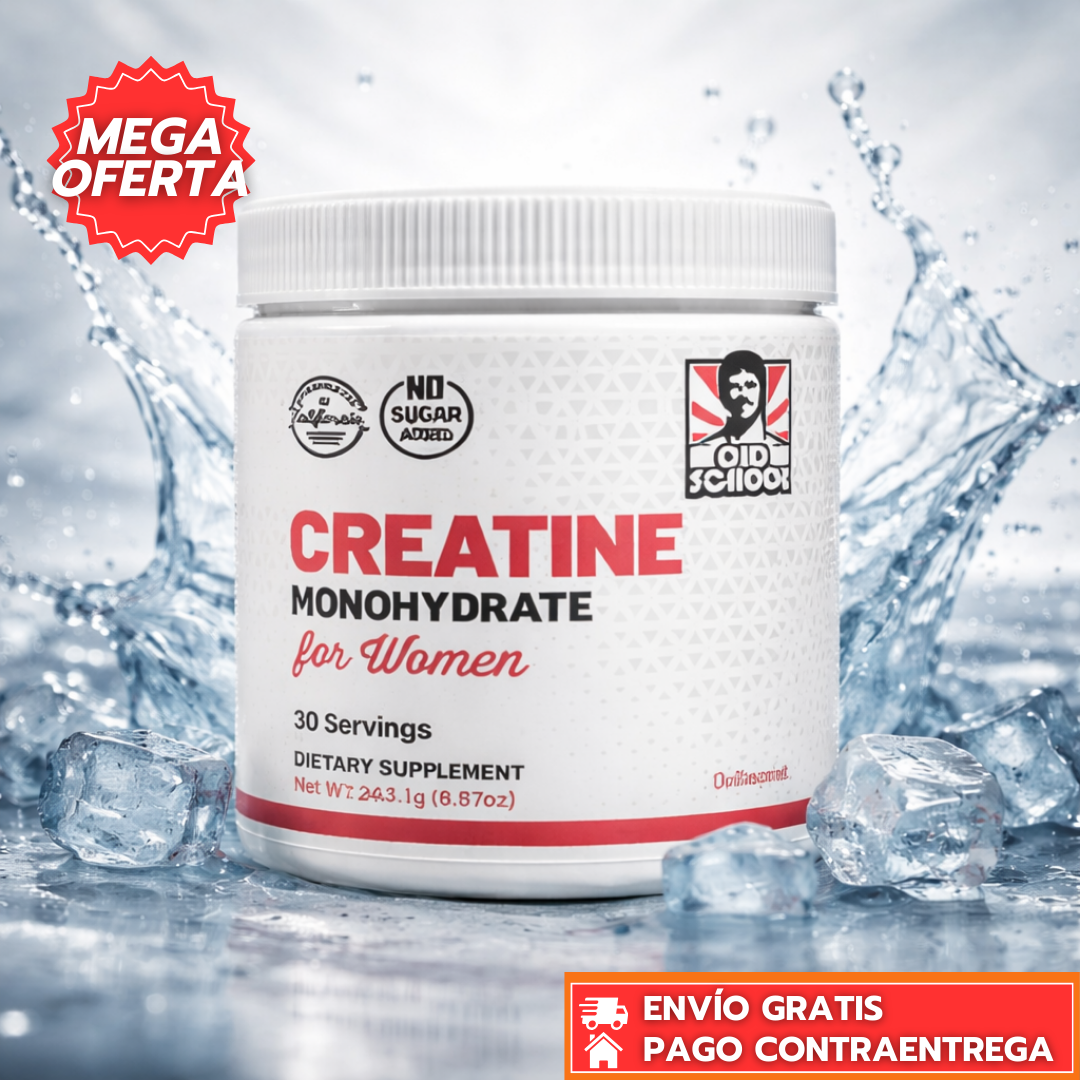 Women Creatine™: Suplemento para Mujeres que Potencia Glúteos, Tonifica el Cuerpo y Aumenta la Energía