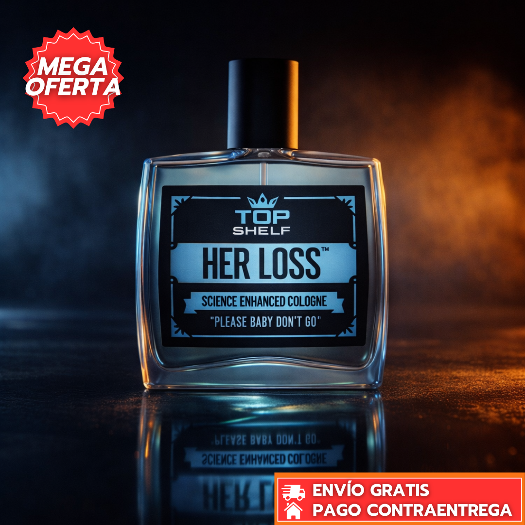 Her Loss™: Perfume con Feromonas para Hombre que Despierta Deseo Femenino en Minutos y Potencia tu Confianza