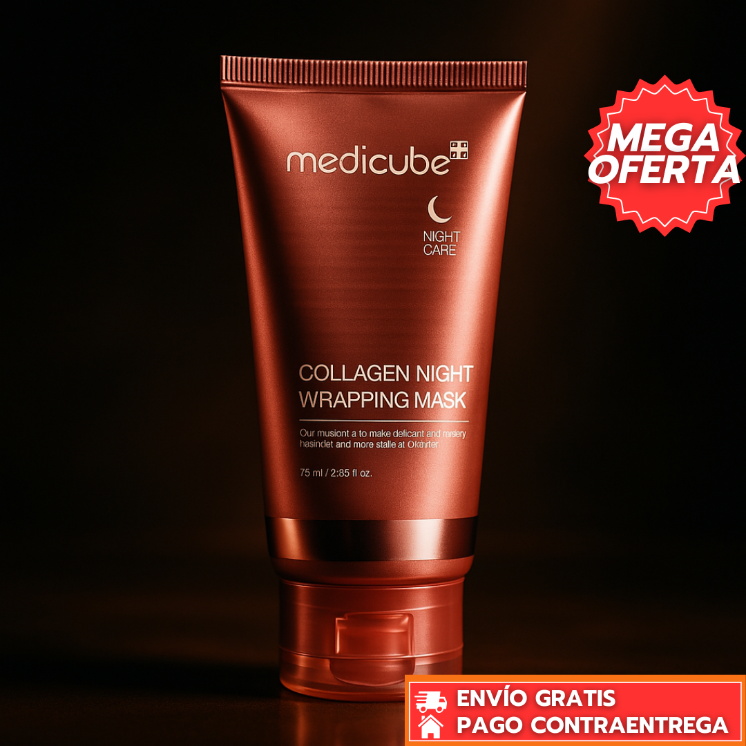 RevitaFirm™: Máscara Nocturna con Colágeno que Hidrata y Reafirma la Piel Mientras Duermes