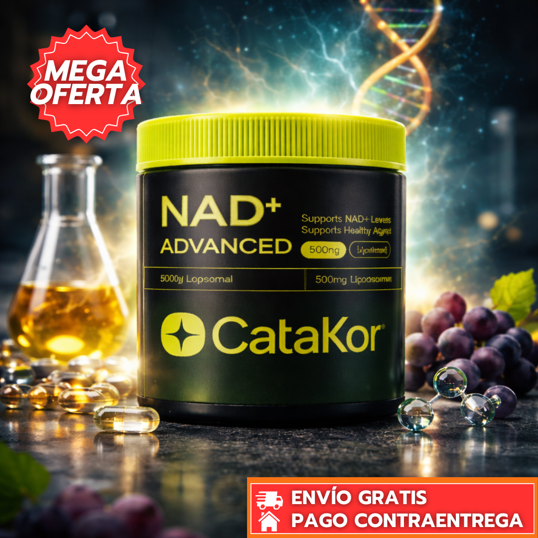 NAD Advanced CataKor™: Activa tu Energía Celular, Despierta tu Juventud Interior
