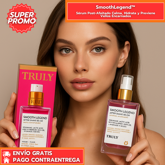 SmoothLegend™: Sérum Post-Afeitado Calma, Hidrata y Previene Vellos Encarnados